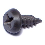 MIDWEST FASTENER Self-Drilling Screw, #7 x 7/16 in, Black Phosphate Steel Pan Head Phillips Drive, 25 PK 30762